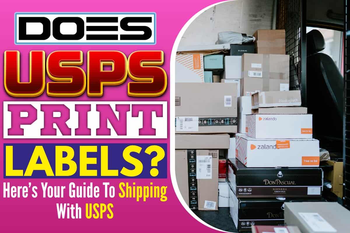Does USPS Print Labels